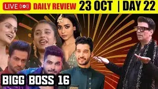 [[LIVE]] 🪔 DIWALI WEEKEND 💥 BIGG BOSS 16 Review Live 23 October 2022 | Day 22