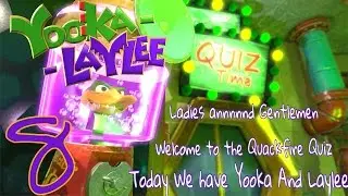 THE QUACKFIRE QUIZ! | Yooka Laylee Gameplay Walkthrough #8