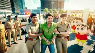 Franklin Ko Police Ne Pakad Liya 🥺 Indian Theft Aura game Simulator 🤯 #episode2