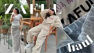 CUTE N TRENDY ZAFUL TRY ON HAUL (honest review) | sets, sweatsuits, long skirts, and more!