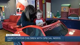 Local salon adjusts haircut experience to help put children with special needs, parents at ease