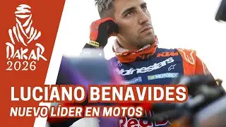 Luciano Benavides lidera el Dakar 2026 pese a sus lesiones: una hazaña histórica 🏍️🔥