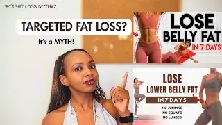Weight Loss Myth #7: You Can Target Fat Loss in Specific Areas (Belly Fat Debunked) #fatlosstips