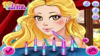 Cinderella Rainy Day Fashion   Disney Princess Cinderella Makeup and Dress Up Game