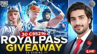 Win a Free 30 Royale Pass in Our Epic PUBG Mobile Giveaway. #eagamingyt