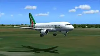 AZ432 A319 ALITALIA ROME  - MUNICH