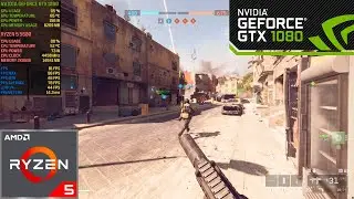 Battlefield 6 - Custom + TAA | Full HD | 1080P | GTX 1080 8GB | Ryzen 5 5600 | Performance Test