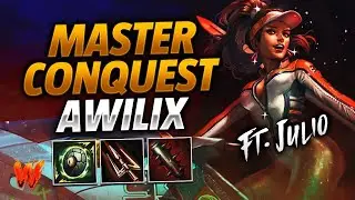 AWILIX, LOS MEJORES WOMBO COMBOS ft. Julio - Warchi - Smite Master Conquest