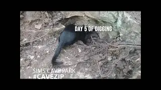 This is the 5th Day digging into a new cave hole