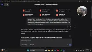 HR Recruitment Automation using AI Chatbots