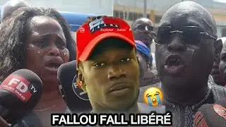 Image tristes: Fallou fall lib&eacute;r&eacute;, Me El hadji Diouf et sa maman balance une info de taille 