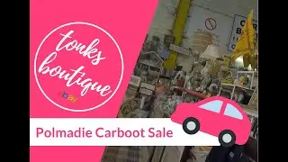 A look around Glasgow's Polmadie Car Boot Sale  - #ukreseller #scottishreseller #ebayreseller