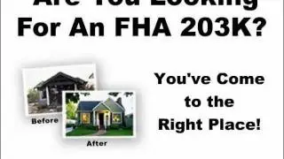 FHA 203K Maine
