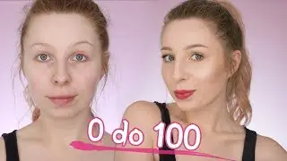 0 do 100 Tanimi kosmetykami z DROGERII | Lekki makijaż rozświetlający 😍