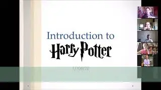 Harry Potter Talk at LINKS School. Онлайн занятие в Zoom для детей группы Solutions Pre-Intermediate