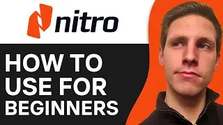How To Use Nitro PDF Pro | Easy & Fast
