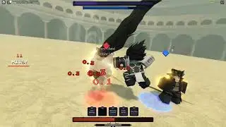 Roblox: anime showdown jotaro beatdown (with sound)