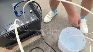 Suitcase seawater desalination machine for boat, household, island, outdoor drinking water use
