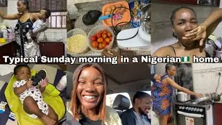 Typical Sunday Morning in a Nigerian home// Realist Sunday morning routine