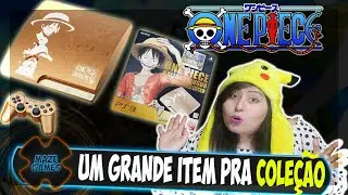 VAMOS MOSTRAR NOSSA COLEÇÃO COMEÇANDO COM O PS3 DOURADO DO ONE PIECE