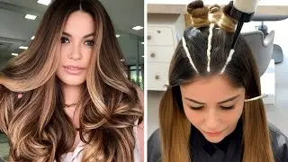 COLOR DE PELO DE MODA PARA MUJERES - TENDENCIA COLOR CABELLO En CAPAS