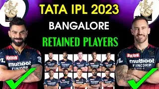 IPL 2023 | Royal Challengers Bangalore Retained Players 2023 | RCB Retained Players 2023