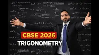 Trigonometry Class 10 CBSE 2026 | All Formula & Problems | Part 1 | PART 2 |