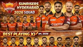 IPL 2026 SRH FULL SQUADS AND BEST PLAYING XII #SRH#IPL