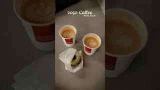 Coffee of the future, 2050 is a futuristic coffee shop based in Kyoto, Japan. English friendly staff