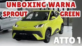 UNBOXING WARNA SPROUT GREEN ‼️ BYD ATTO 1 