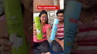 Urban Yog Vs Sirona Hair removal Spray Which is better?!#shorts #sirona #hairremoval #spray #hair
