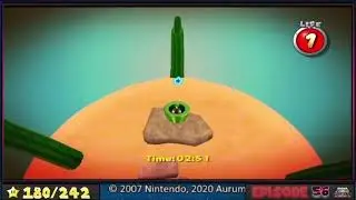 Super Luigi Galaxy Daredevil Challenge Sandblast Speed Run Speedy Comet