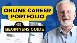 Make a STUNNING Online Career Portfolio Without Coding - Step-by-Step