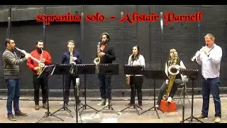 Man Mou Alistair Parnell Sopranino Saxophone & Sax Sextet