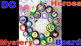 DC Superhero Mystery Game Board - How to