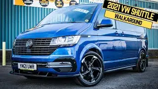 2021 VW Transporter Shuttle SE Automatic Detailed Walkaround Walk & Talk