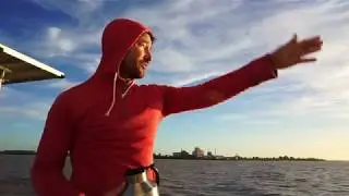 Sailing the Rio de la Plata in Uruguay