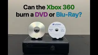 Can the Xbox 360 burn a DVD or Blu-Ray?