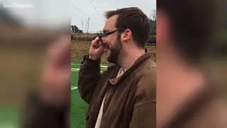 Watch this TCU alum's girlfriend fix his colorblindness with life-changing Christmas gift