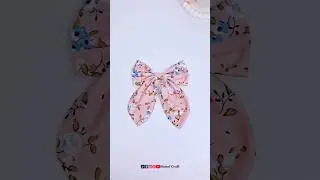 Stylish Hair Bow with Unique Tails!