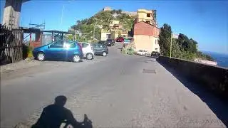 Descending Castelmola to Taormina