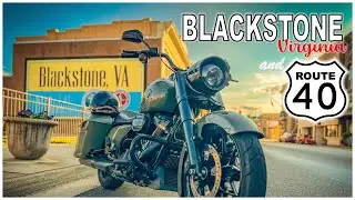 Harley Davidson Road King Special | Blackstone Virginia Motorcycle Ride | Motovlog