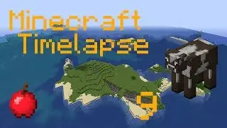 Finally Found Cows! - Minecraft - Timelapse - Survival Island 2 - Part 9