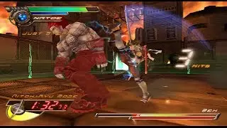 Seven Samurai 20XX PS2 Natoe vs Zex