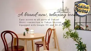 OPEN! TOKYO Kitasenju A Newly built stylish room! | Tokyo, Japan | Hotel Review 🏨