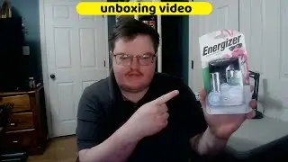 unboxing Energizer Recharge Pro battery