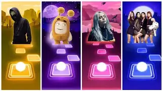 Alan Walker vs Odd Bods vs Billy Eilish vs Blackpink | Tiles Hop EDM Rush Master