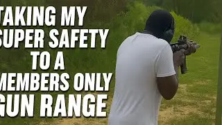 Shooting My Super Safe At A Private Range😳🤯(IT WAS LOUD‼️)