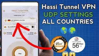 How To Setup Hassi Tunnel VPN with all Country UDP Settings For Secure Browsing 