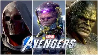 Marvel's Avengers - All Boss Fights, ENDING, & Credits (2020, PS4 PRO)